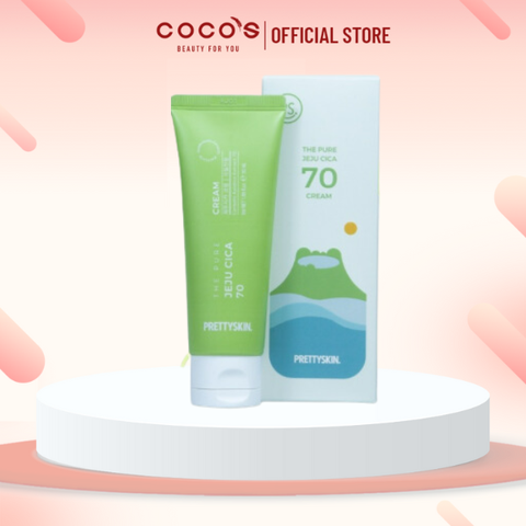 Kem Dưỡng Làm Dịu Da Chiết Xuất Rau Má Jeju Cica Pretty Skin 50ml