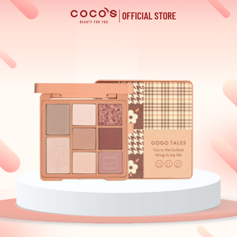Bảng Phấn Mắt 8 Ô Gogo Tales Retro Mist Eyeshadow Palette 11.5g