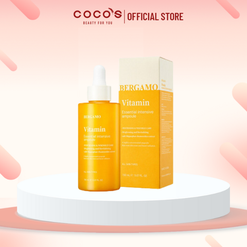 Serum Bergamo Vitamin  Essential Intensive Ampoule 150ml - VÀNG
