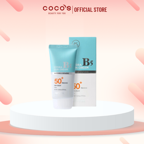 Kem Chống Nắng Phục Hồi Dưỡng Trắng Hydra B5 Sun Cream SPF 50+/PA+++ 70ml - XANH NHẠT