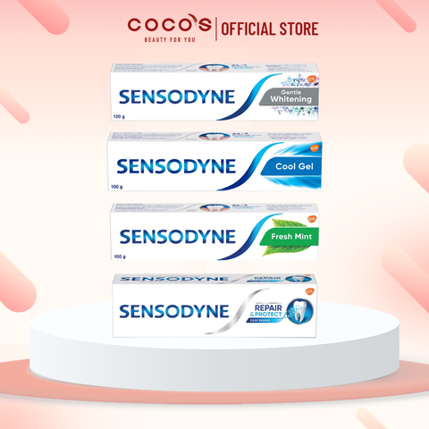Kem Đánh Răng Sensodyne, Kem Đánh Răng The Mát, Bảo Vệ Răng Ê Buốt, Trắng Răng 100g