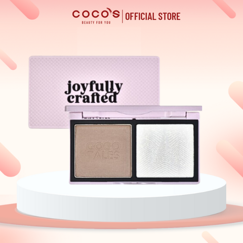 Tạo Khối 2 Ô Joyful Crafted Gogo Tales Decoration Tím