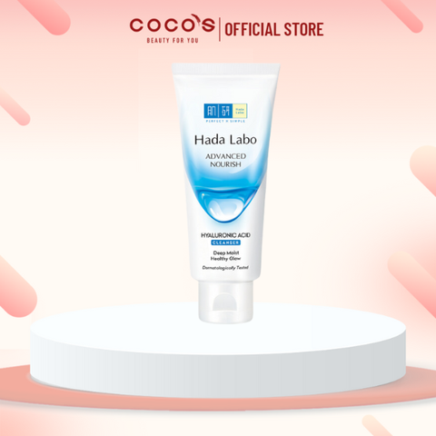Kem Rửa Mặt Hada Labo Sạch Sâu Dưỡng ẨmAdvanced Nourish Hyaluronic Acid Cleanser 80g