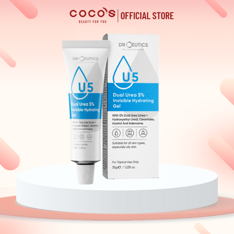 Kem Dưỡng Ẩm Drceutics Dual Urea 5%, Kem Cấp Ẩm Dưỡng Da 35g