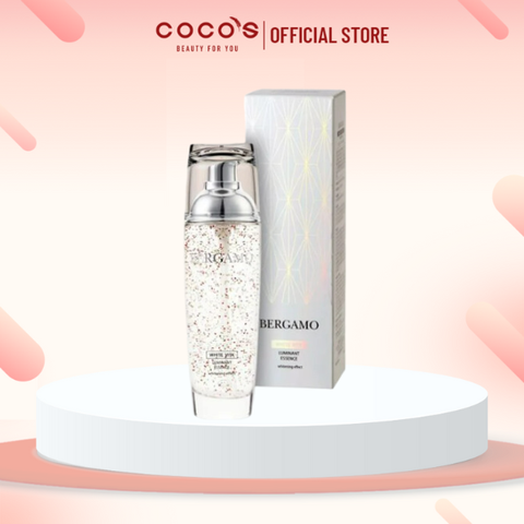 Tinh Chất Bergamo White Vita Luminant Essence, Serum Dưỡng Sáng, Seurm Cấp Ẩm 110ml - Trắng