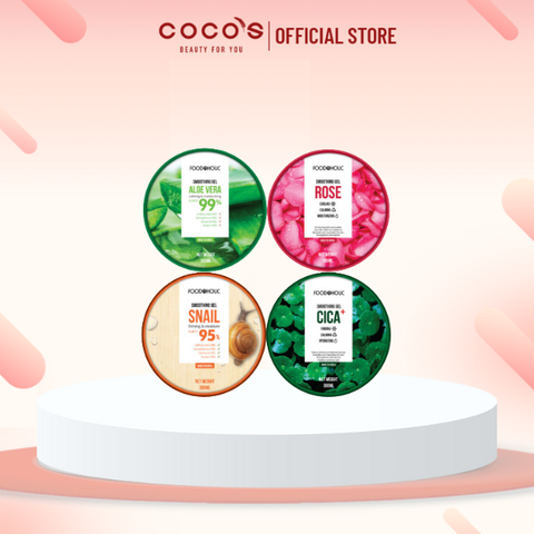 Gel Dưỡng Làm Dịu, Thu Nhỏ Lỗ Chân Lông, Phục Hồi, Chăm Sóc Da Foodaholic 300ml