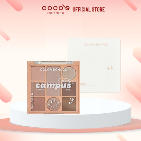 Bảng Mắt 8 Ô Color School Playing Magic Cube Eyeshadow Plate