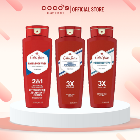 Gel Tắm Gội Mam 2in1 Old Spice High Endurance Body Wash 532ml