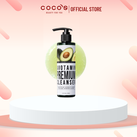 Sữa Rửa Mặt Bơ Dưỡng Sáng Da Byvibes Wonder Bath Avotamin Premium Cleanser 200ml