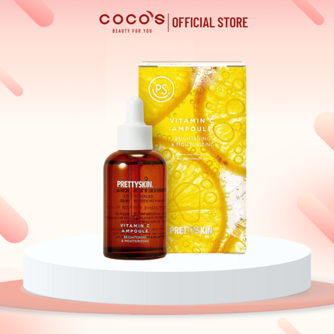 Tinh Chất Prettyskin Dưỡng Trắng Vitamin C Ampoule 50ml
