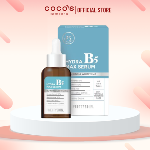 Tinh Chất Phục Hồi Dưỡng Trắng Da Prettyskin Hydra Max Serum B5 50ml