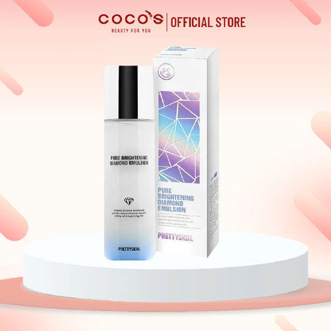 Nước hoa hồng Dưỡng Trắng Căng Bóng Pretty Skin Pure Brightening Diamond Toner 150ml