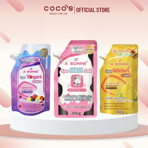 Muối Tắm Tẩy Tế Bào Chết A Bonne Spa Milk Salt Thái Lan 350g