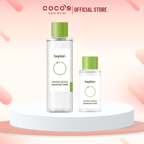 Toner Beplain Mung Bean Balancing Chứa PHA Cân Bằng Độ pH Cấp Ẩm Cho Da 50ml/200ml