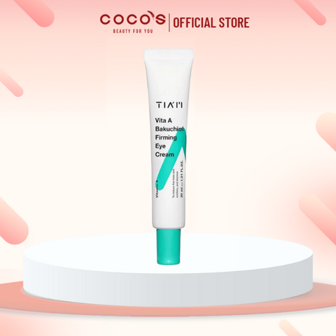 Kem Dưỡng Mắt Tia'm Vita A Bakuchiol Firming Eye Cream Giảm Nếp Nhăn, Mờ Quầng Thâm 30ml