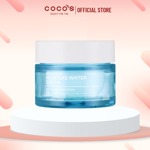 Kem Dưỡng Ẩm Sáng Da, Chống Lão Hóa Tenzero Collagen Moisture Water Cream 50g 