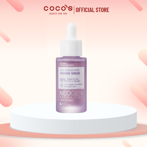 Serum Neogen Dermalogy Real Bakuchiol 10% Firming Ngừa Lão Hóa, Mờ Nếp Nhăn 30ml