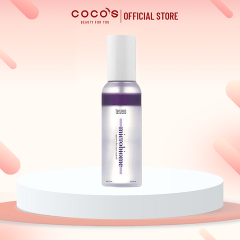 Xịt Dưỡng 2 Tầng Tenzero Signature Dual Spray Ampoule – Microbiome 120ml (Tím)