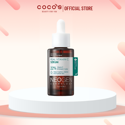 Serum Neogen Dermalogy Real Vitamin C Kakadu 22% Dưỡng Sáng Mờ Thâm 32g
