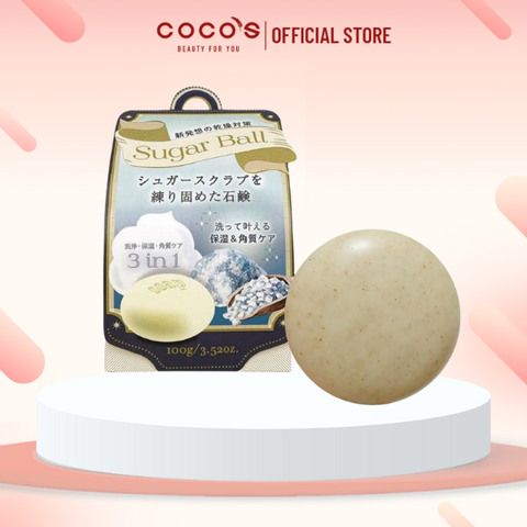 ​​​​​​​Xà Phòng Đường Tẩy Tế Bào Chết Toàn Thân Pelican Sugar Ball 100g