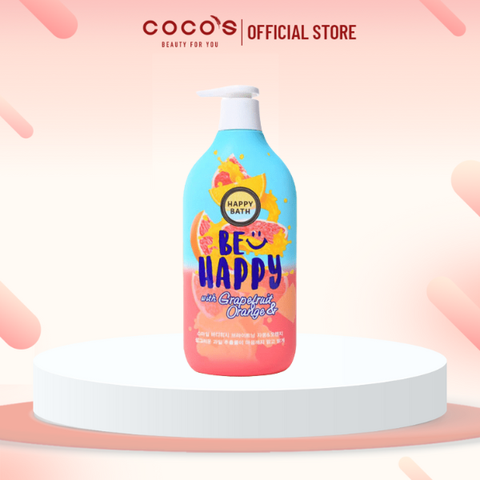 Sữa Tắm Happy Bath Be Happy with Grapefruit & Orange 900g