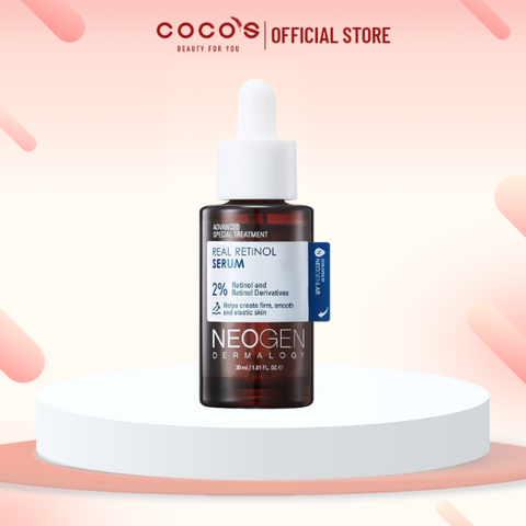 Serum Neogen Dermalogy Real 2% Retinol Sinh Học Phục Hồi Da 30ml