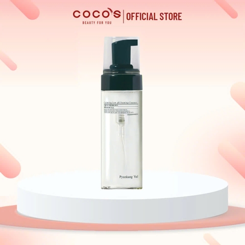 Sữa Rửa Mặt Tạo Bọt Làm Sạch Sâu Và Dịu Da Calming Low Ph Foaming Cleanser Pyunkang Yul 150ml