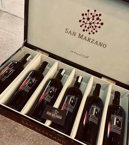 Rượu Nga Hoàng - Địa chỉ mua Rượu vang Ý F Negroamaro