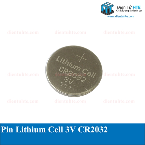 Pin Lithium Cell 3V CR2032