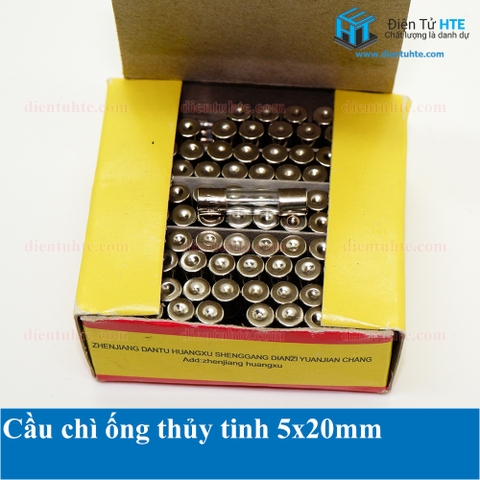 Cầu chì ống thủy tinh 5x20mm