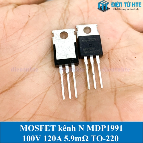 Mosfet kênh N N-Mosfet MDP1991 100V 120A 5.9mΩ TO-220 Mới chính hãng