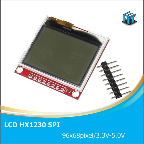 LCD HX1230 giao tiếp SPI