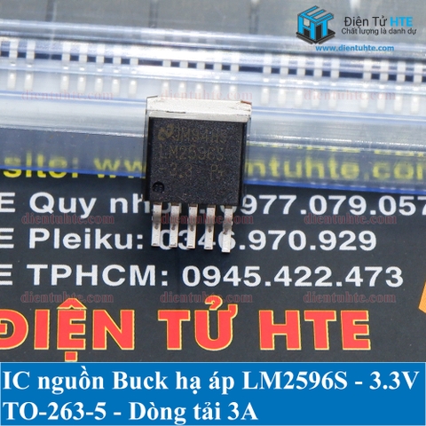 IC nguồn xung hạ áp Buck LM2596S 3.3V 5.0V 12V ADJ 3A SMD TO263-5
