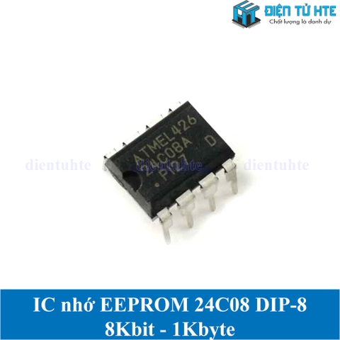 EEPROM AT24C08AN AT24C08N AT24C08A AT24C08 chân cắm DIP-8