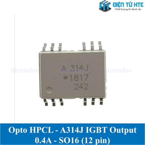 Opto A314J HPCL-314J 0.4A Output Current IGBT SO-16 (12pin)