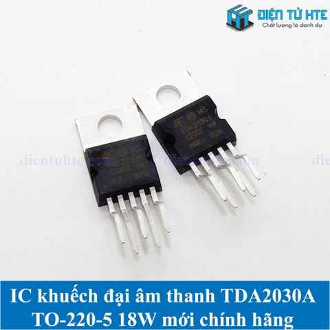 IC khuếch đại âm thanh TDA2030A TO-220-5 mới chính hãng