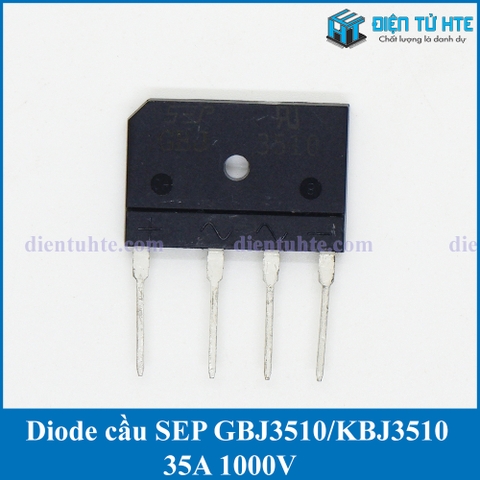Diode chỉnh lưu cầu GBJ3510 KBJ3510 35A 1000V chính hãng SEP