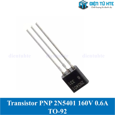 Transistor PNP 2N5401 150V 0.6A TO-92