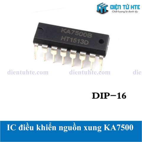 IC điều khiển nguồn xung KA7500 DIP-16 chính hãng