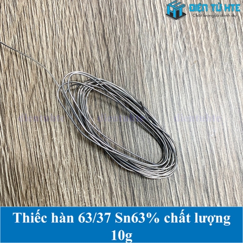 Thiếc hàn 63/37 Sn63% 0.8mm chất lượng cao - Lẻ 1g