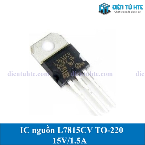 IC ổn áp nguồn 15V L7815CV 7815 chân cắm TO-220 loại tốt - 5 con