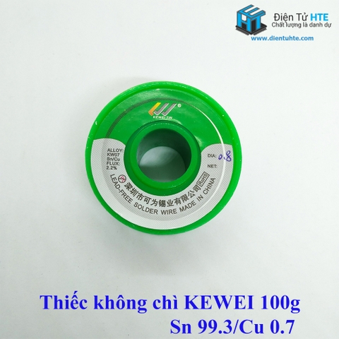 Thiếc hàn không chì KEWEI 100g