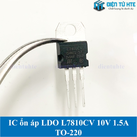 IC ổn áp nguồn 10V L7810CV 7810 chân cắm TO-220 loại tốt