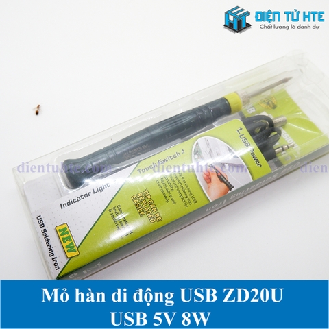 Mỏ hàn di động USB ZD20U USB 5V 8W