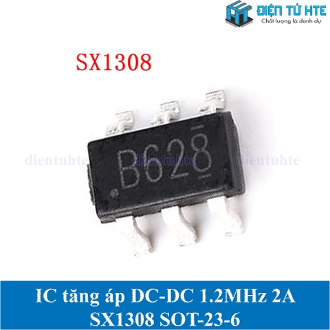 IC tăng áp nguồn xung 1.2MHz 2A SX1308 dán SOT23-6