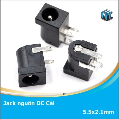 Jack nguồn DC 5.5x2.1mm Cái