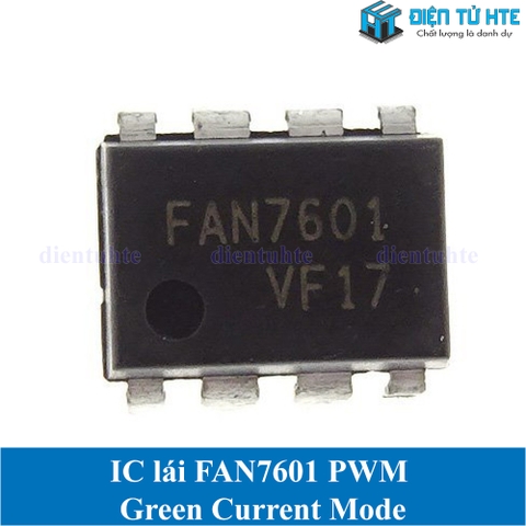 IC điều khiển PWM Green Current Mode 8 chân FAN7601