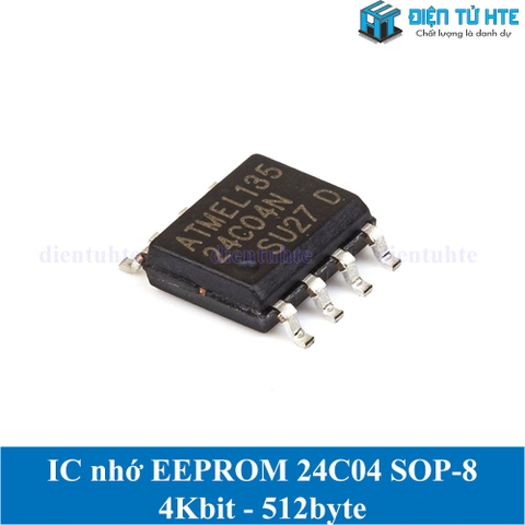 IC nhớ EEPROM 24C04 AT24C04 SOP-8