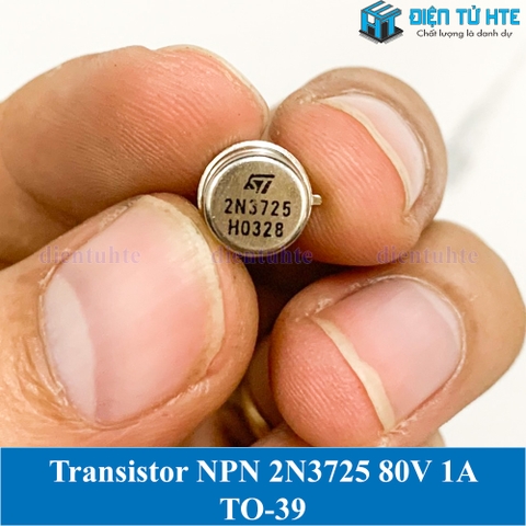 Transistor NPN 2N3725 80V 1A chân cắm TO-39