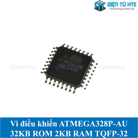 VĐK ATMEGA328P-AU ROM 32KB RAM 2KB EEPROM 1KB TQFP-32